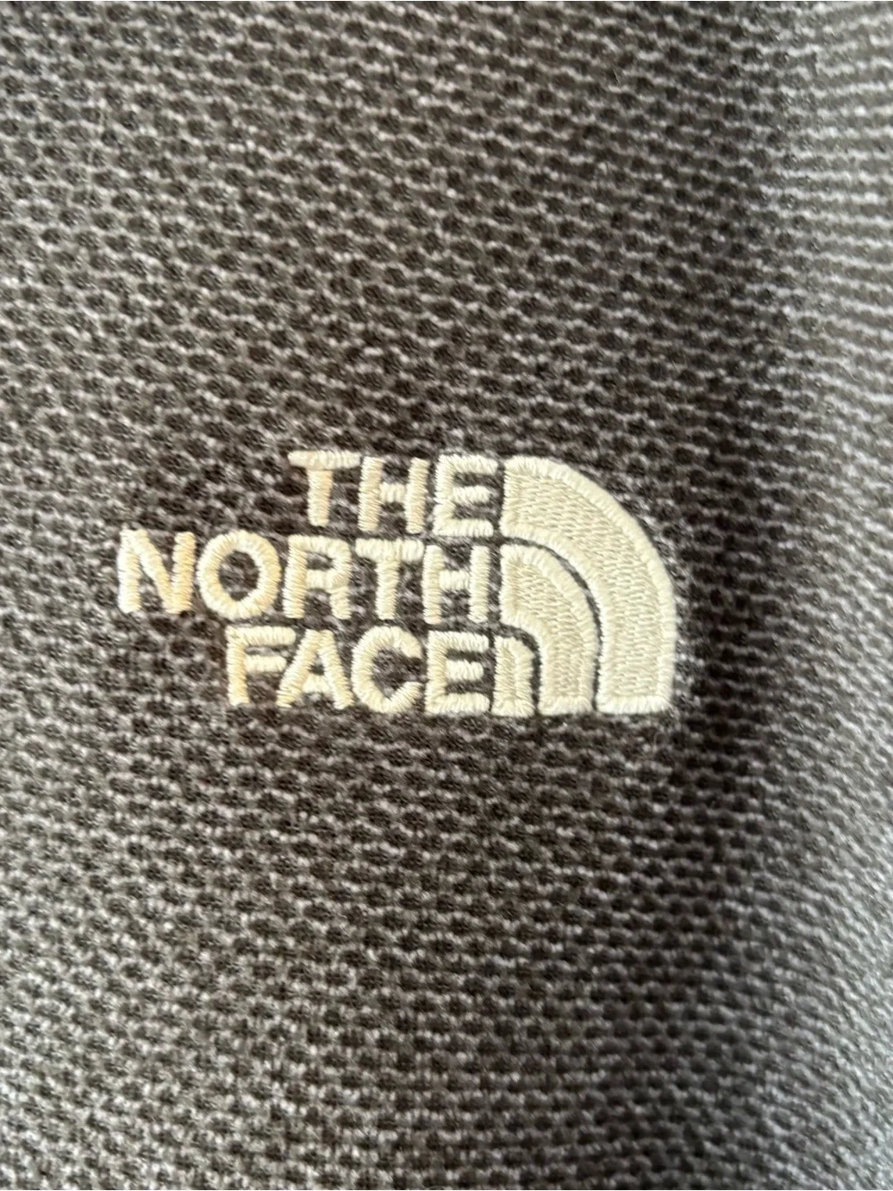 The North Face Men's Gray 1/4 Zip Textured Pullover Sweater XL Outdoors